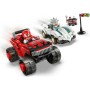 LEGO® 77118 Sonic the Hedgehog™ Silver a jeho auto vs. Knuuckles a jeho monster truck
