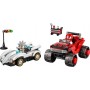 LEGO® 77118 Sonic the Hedgehog™ Silver a jeho auto vs. Knuuckles a jeho monster truck