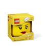 LEGO Storage box HEAD hlava dívky vel. L
