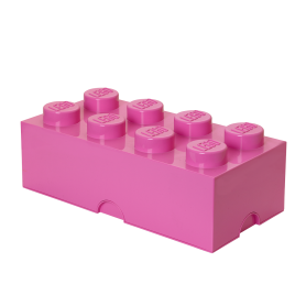 LEGO® STORAGE BOX 8 Úložný box růžový