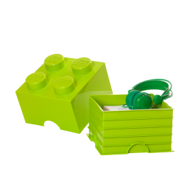 LEGO® STORAGE BOX 4 Úložný box limetkově zelený