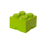 LEGO STORAGE BOX 4 Úložný box limetkově zelený
