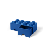 LEGO STORAGE BOX 8 Úložný box modrý s šuplíky