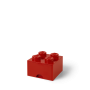 LEGO STORAGE BOX 4 Úložný box červený s šuplíky