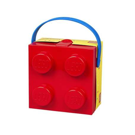 LEGO LUNCH svačinový box s rukojetí červený