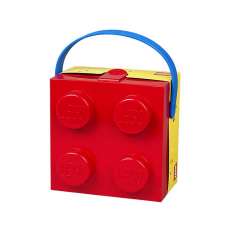 LEGO® LUNCH svačinový box s rukojetí červený