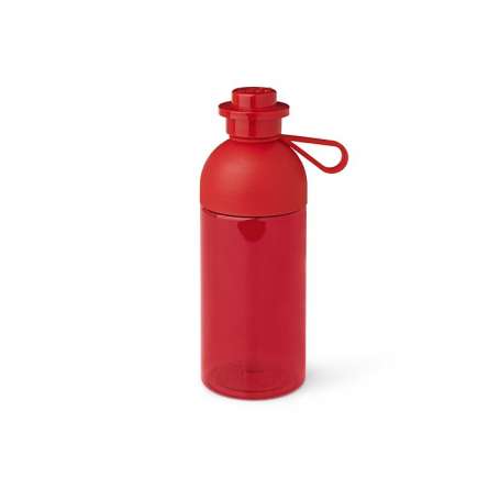LEGO Láhev na pití 500 ml - transparetní červená