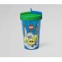 LEGO ICONIC BOY Pohár s brčkem 500ml