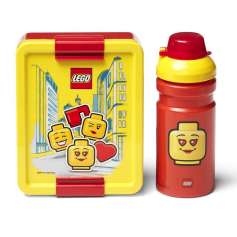 LEGO® ICONIC GIRL Svačinový set - box a láhev