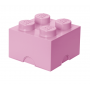 LEGO® STORAGE BOX 4 Úložný box světle růžový