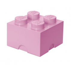LEGO® STORAGE BOX 4 Úložný box světle růžový