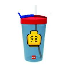 LEGO® ICONIC CLASSIC Pohár s brčkem 500ml