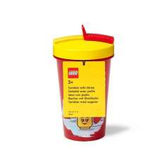 LEGO® ICONIC GIRL Pohár s brčkem 500ml