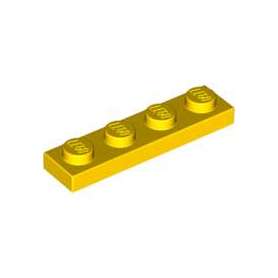 LEGO® CREATOR Podložka na stavění 1x4 žlutá (3710)