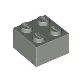 LEGO DÍLY kostka 2x2 šedá (3003)
