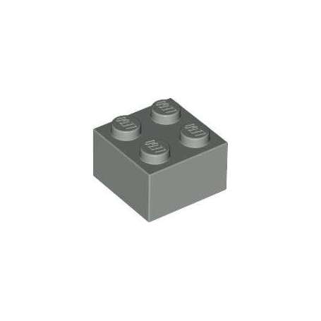 LEGO DÍLY kostka 2x2 šedá (3003)