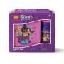 LEGO FRIENDS Set Láhev na pití a svačinový box - fialová