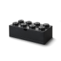 LEGO STORAGE Stolní box 8 se zásuvkou černý
