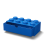 LEGO STORAGE Stolní box 8 se zásuvkou modrý