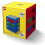 LEGO STORAGE organizér se třemi zásuvkami červený