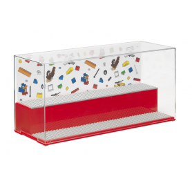 LEGO® ICONIC herní a sběratelská skříňka červená