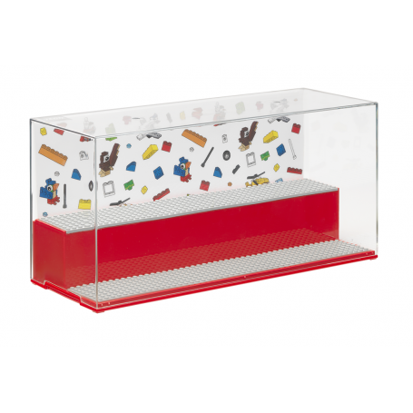 LEGO ICONIC herní a sběratelská skříňka červená