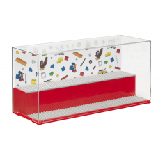 LEGO® ICONIC herní a sběratelská skříňka červená