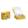 LEGO 4016 ICONIC Věšák na zeď, 3 ks - bílá, světle modrá, růžová