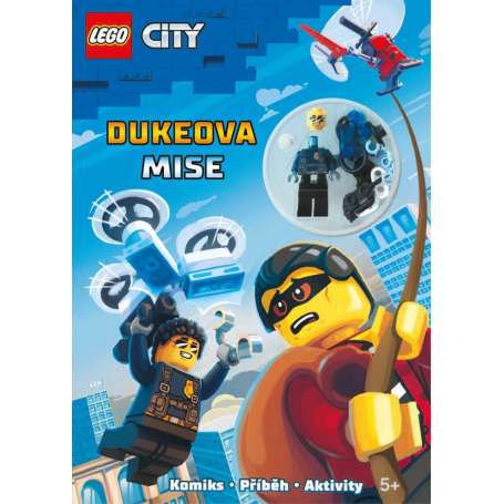 LEGO CITY Dukeova mise - komiks - příběh - aktivity