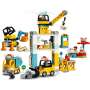 LEGO 10933 DUPLO Stavba s věžovým jeřábem
