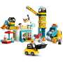 LEGO 10933 DUPLO Stavba s věžovým jeřábem