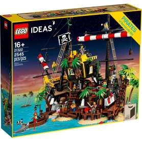 LEGO 21322 IDEAS Zátoka pirátů z lodě Barakuda
