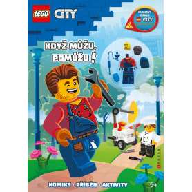 LEGO® CITY Aktivity kniha Když můžu, pomůžu!