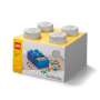 LEGO STORAGE BOX 4 Úložný box šedý s šuplíky