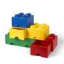 LEGO STORAGE BOX 4 Úložný box šedý s šuplíky
