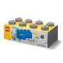 LEGO STORAGE BOX 8 Úložný box tmavě šedý s šuplíky