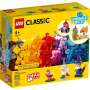 LEGO 11013 CLASSIC Průhledné kreativní kostky