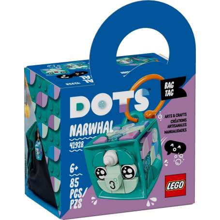 LEGO 41928 DOTS Ozdoba na tašku – narval