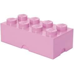 LEGO® STORAGE BOX 8 Úložný box světle růžový