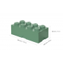 LEGO STORAGE BOX 8 Úložný box šedý