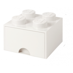 LEGO® STORAGE BOX 4 Úložný box bílý s šuplíky