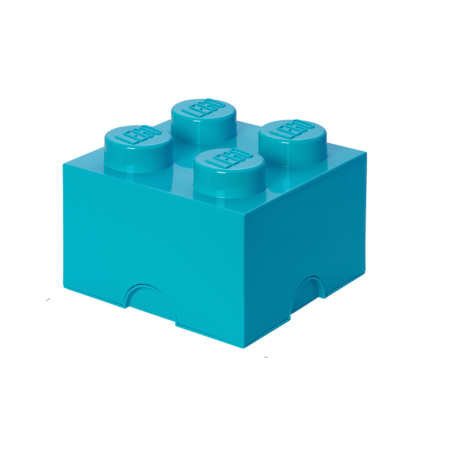 LEGO STORAGE BOX 4 Úložný box azurový