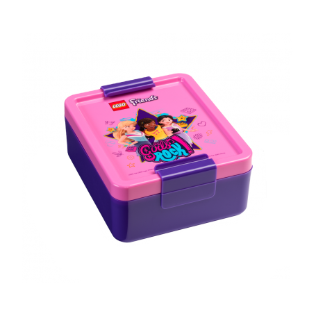 LEGO FRIENDS box na svačinu - fialová