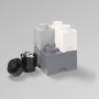 LEGO Mix multi-pack 4 Úložné boxy - šedá, bílá a černá
