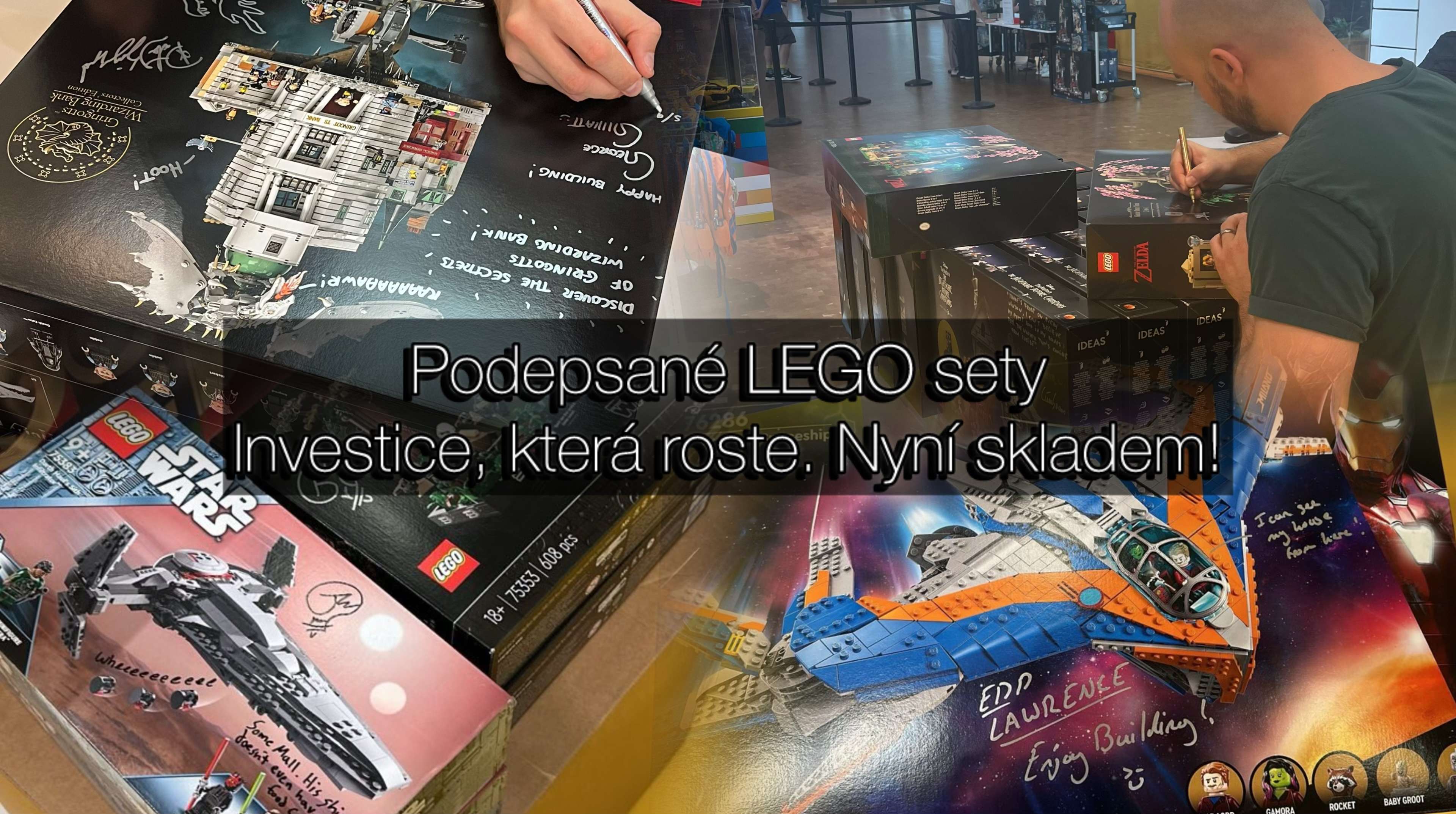 Podepsané Lego sety